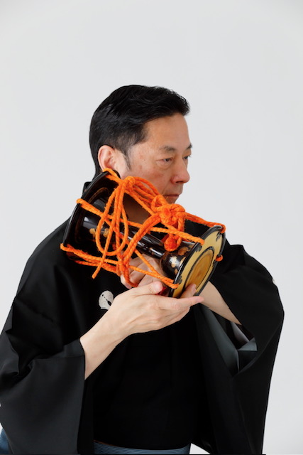 大倉源次郎氏写真