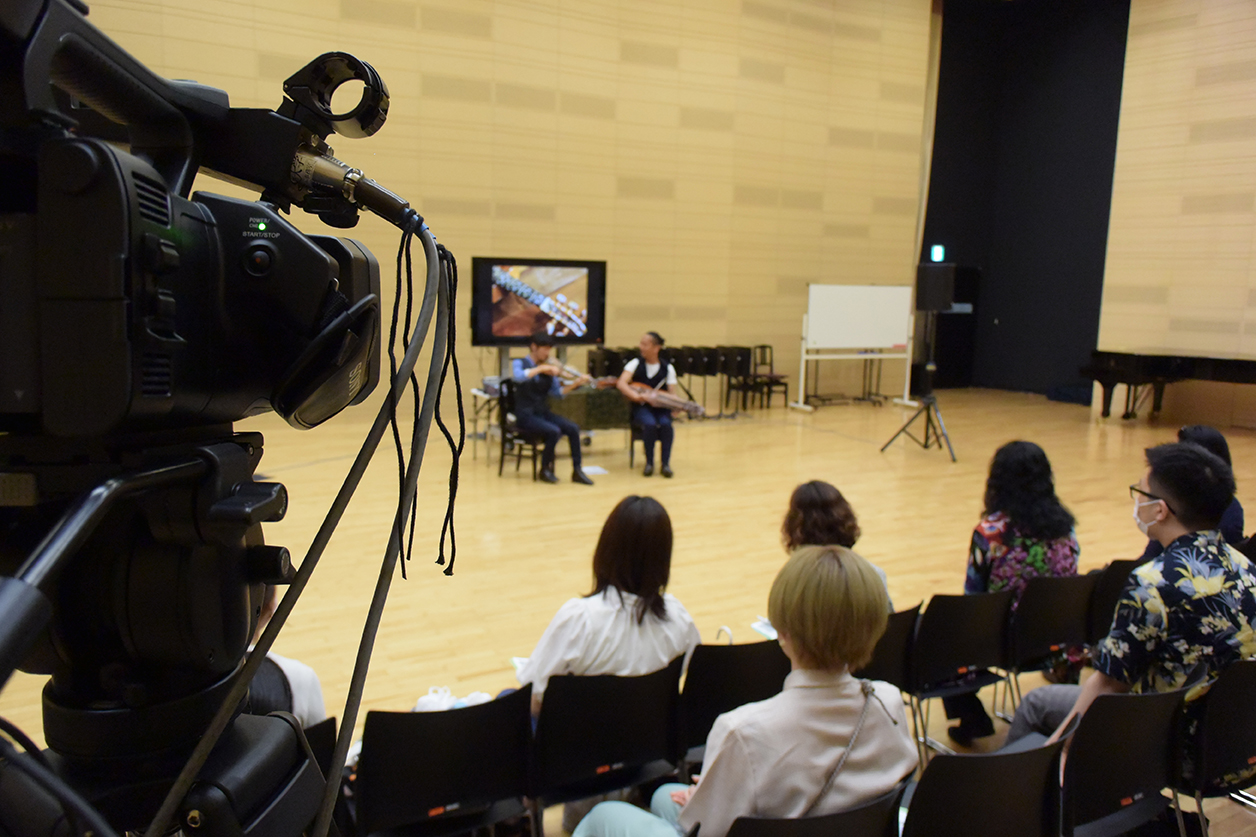 「白夜の国の伝承音楽」イベント風景2