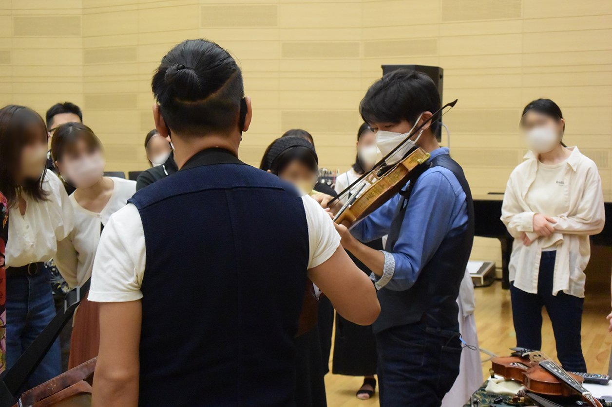 「白夜の国の伝承音楽」イベント風景3